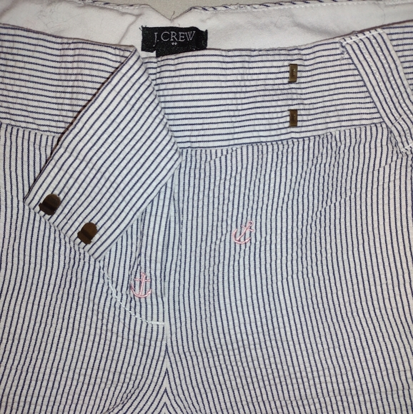 💕💕5/$20 SALE🤩💕💕J. Crew woman short blue white - Picture 4 of 7